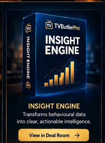 Insight Engine — transforms behavioural data into clear, actionable intelligence. View in Deal Room.
