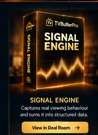 Signal Engine — captures real viewing behaviour and turns it into structured data. View in Deal Room.